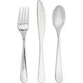 Elise Assorted Plastic Cutlery by, Silver, 288PK 334397